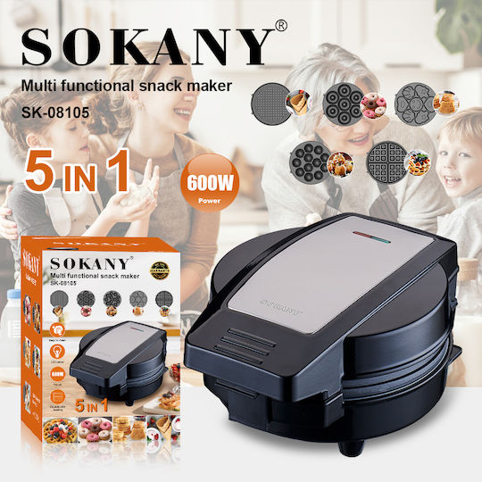 Sokany Pfannkuchen-Macher 600W