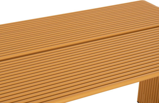 Tisch Stabil Gelb 120x70x70.5cm