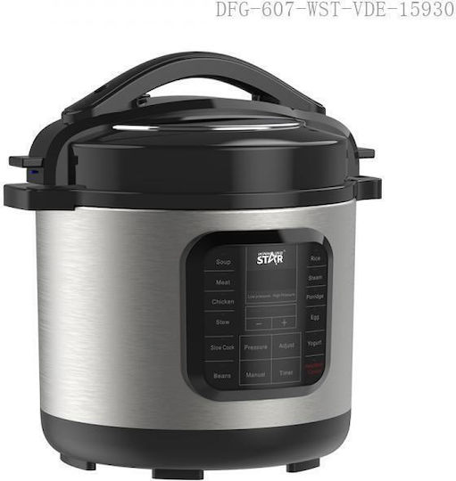 Winning Star Multi-Function Cooker 8lt 1300W Silver