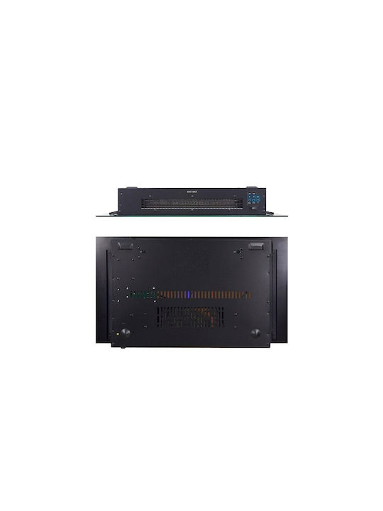 Hitense Wall Mounted Electric Fireplace 2000W 91x11.5cm Black