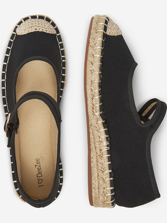 Damen Espadrilles in Schwarz Farbe