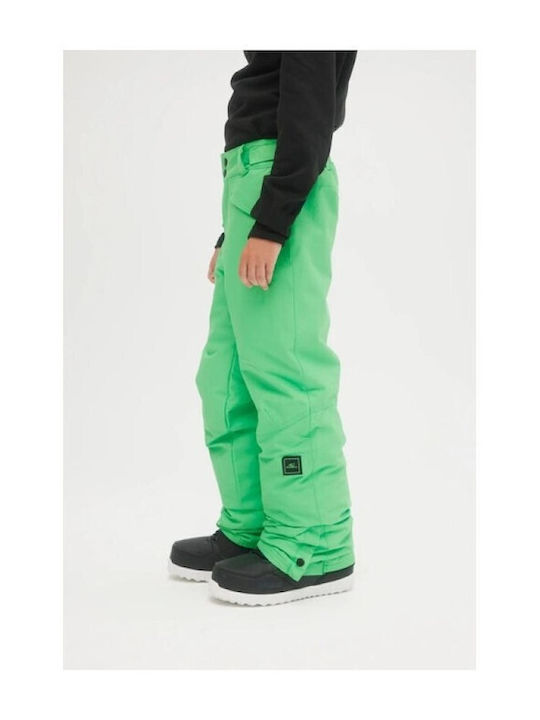O'Neill 4550023-16039 Kids Trousers for Ski & Snowboard Green