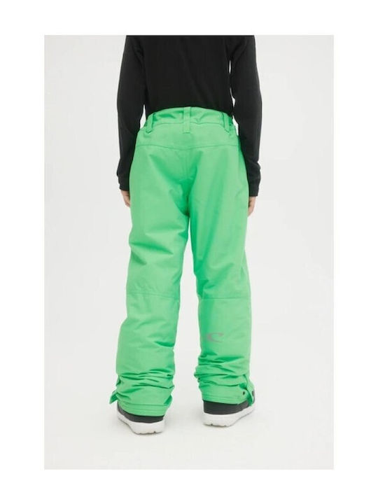 O'Neill 4550023-16039 Kids Trousers for Ski & Snowboard Green