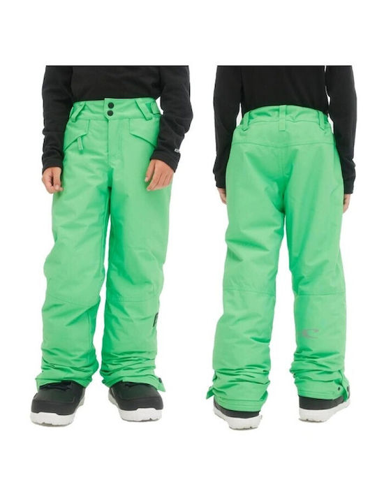 O'Neill 4550023-16039 Kids Trousers for Ski & Snowboard Green