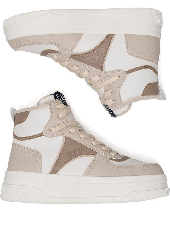 Damen Stiefel Beige