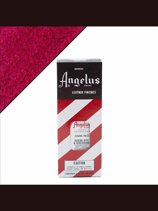 Angelus Suede Dressing Dark Brown Dye for Suede Color Change or Renewal Dark Brown