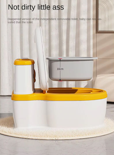 Little Mom Potty Bowl with Sounds & Lid Pink