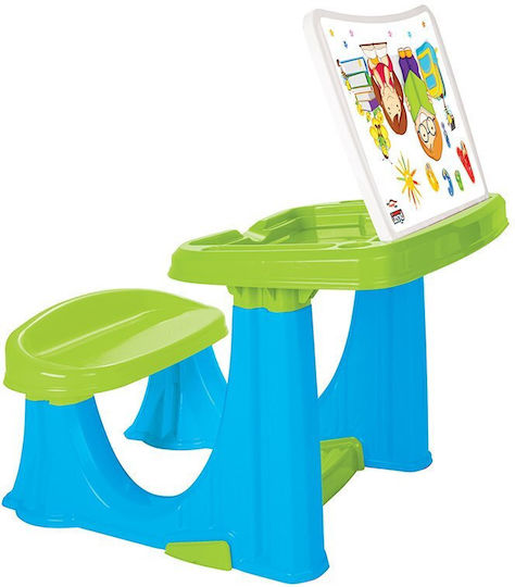 Birou pentru Copii pentru Desen din Plastic Albastru Pilsan
