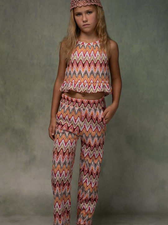 Set pentru copii cu pantaloni Vară 2buc Multicolour