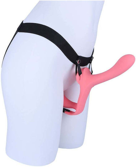 Twiny Strap-Ons Doppelter Vibrations-Gurtzeug Flüssigsilikon Usb