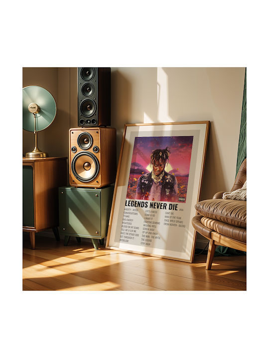 Music Poster Legends Never Die Juice Wrld Ms556 30cm X 40cm