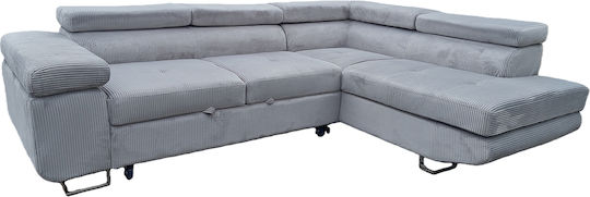 Luzano Γωνιακός Υφασμάτινος 277x203x100εκ. Luzano Γωνιακός Υφασμάτινος 277x203x100εκ.