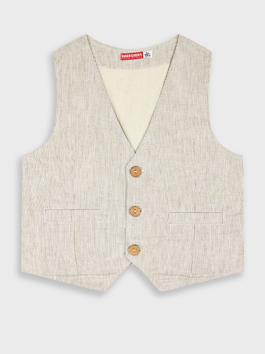 Energiers Baptism Vest Beige