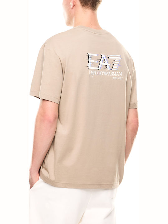 Emporio Armani T-shirt Λευκο- Μπλε- Πουρο