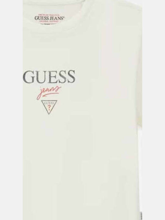 Women's Cotton Short Sleeve Top Beige