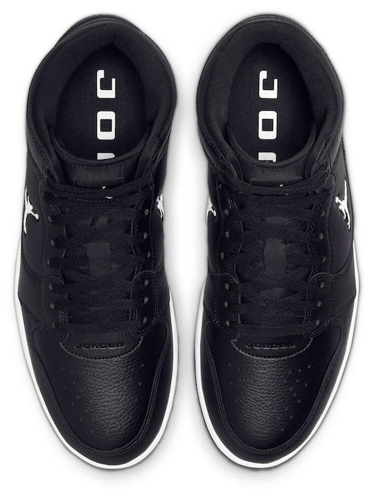 Jordan Court Connect Mid Сникърси Черен / Бял