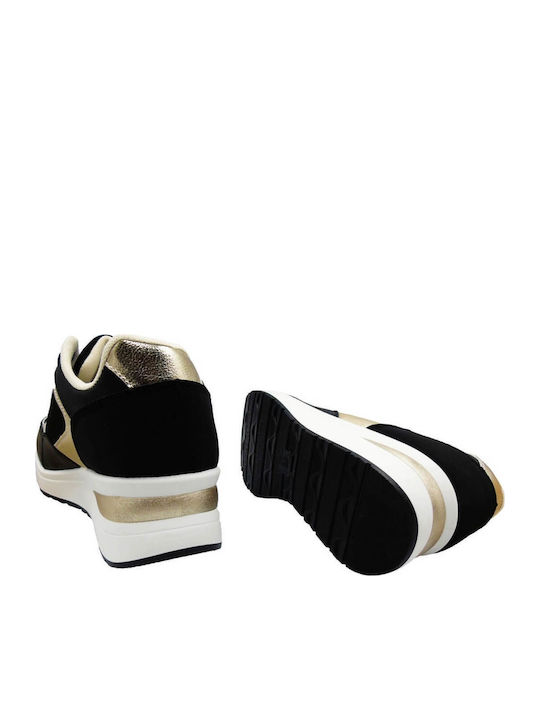 Γυναικεία Sneakers Μαύρο-χρυσό