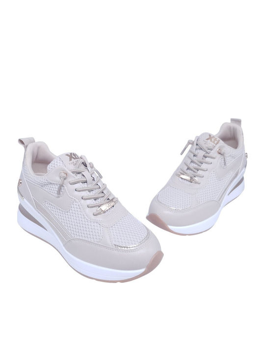 Casuals Damen Sneakers Beige
