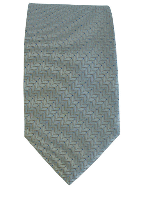 Pierre Cardin Men's Tie Silk Printed in Gray Color