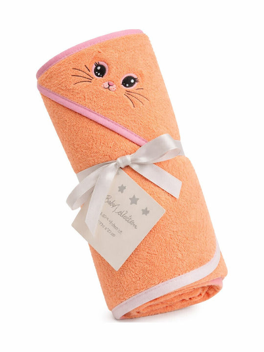Beboulino Baby Bath Towel Bathrobe Hooded 75x75cm