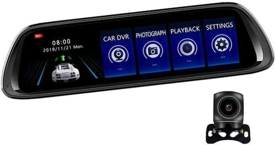 K62 Oglinzi cu Camera DVR Auto 1080P cu Ecran 10" cu Clip