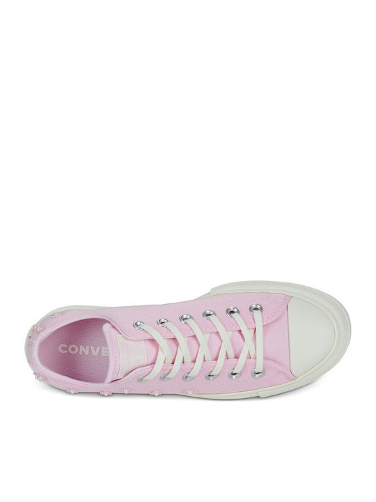 Chuck Taylor All Star Lift Platform Дамски Сникърси Розови
