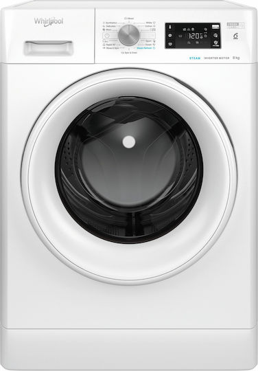 Whirlpool Пералня 8кг 1200 Оборота 6th Sense FFB 8279 WV EE
