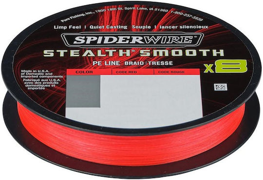 Spiderwire Stealth Smooth 8 Fishing Filament 300m / 0.13mm / 12.7kg
