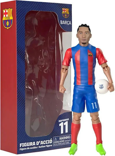 Banbo Toys Fc Barcelona Soccer Raphinha Action Figure 20cm 80693