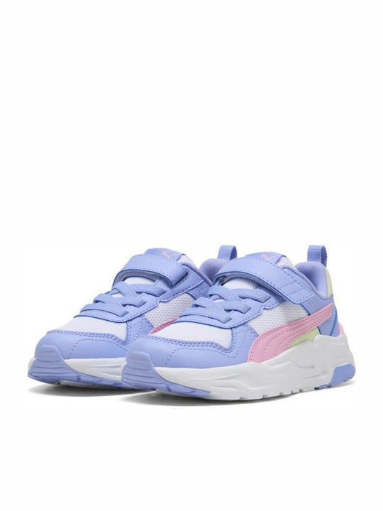 Trinity 2 Kids Sneakers Anatomic with Hoop & Loop Closure Purple