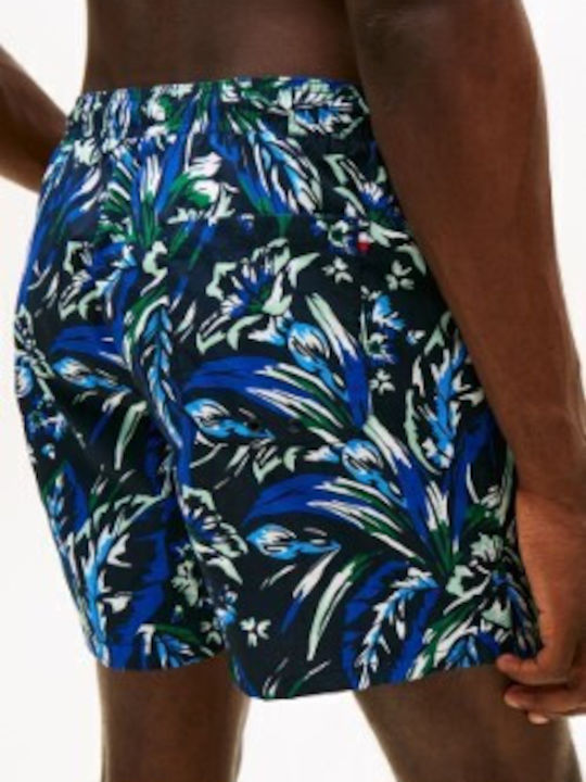 Men's Swimwear Shorts Blue Floral