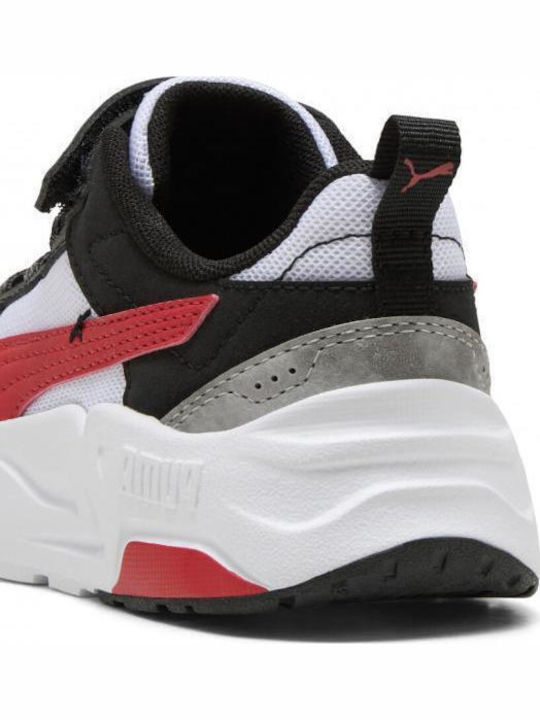Trinity 2 Παιδικά Sneakers High Ανατομικά με Σκρατς Πολύχρωμα