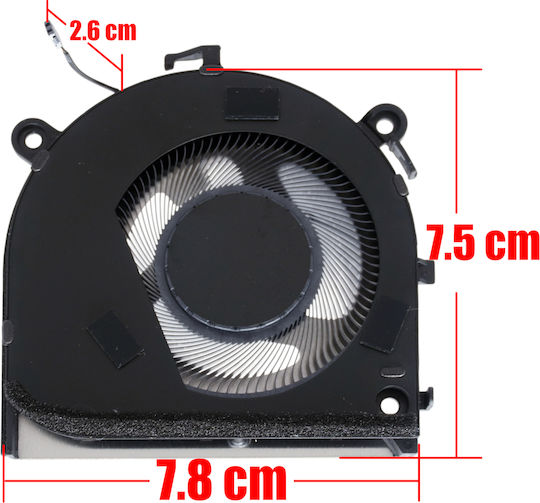 Laptop Fan GPU Cooling Fan Lenovo Ideapad Pro 5 16IRH8 83AS 16APH8 83AR 5F10S14081 5F10S14082 5F10S14131 DC28000KCV0 4pin Code 81648