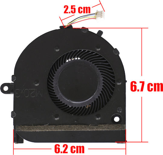 Laptop Fan Cpu Cooling Fan Hp Envy 17-cg 17m-cg 17t-cg000 17m-cg1013dx 17m-cg0013dx L87961-001 Eg50040s1-1c220-s9a Tpn-c146 4pin Code 81653