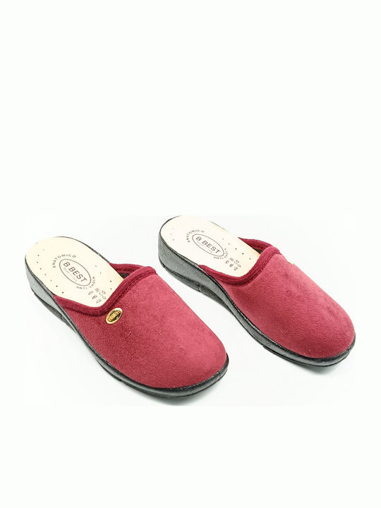 Anatomical Women's Slippers Burgundy