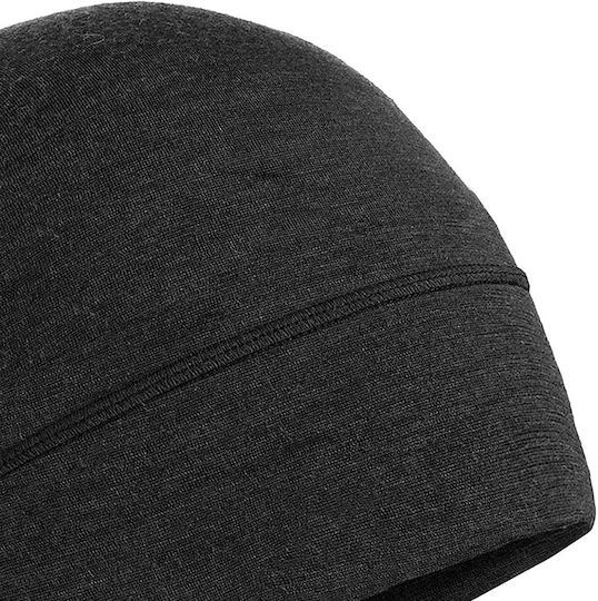 Cristallo Beanie Unisex Strickmütze in Schwarz