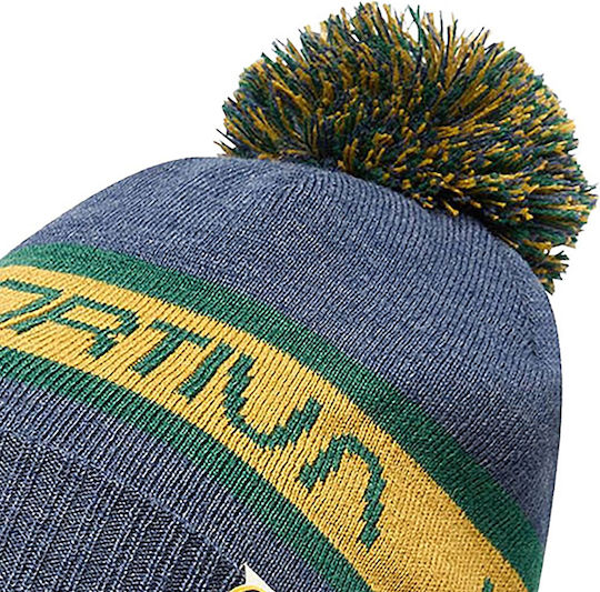Orbit Beanie Unisex Beanie Gestrickt in Marineblau Farbe