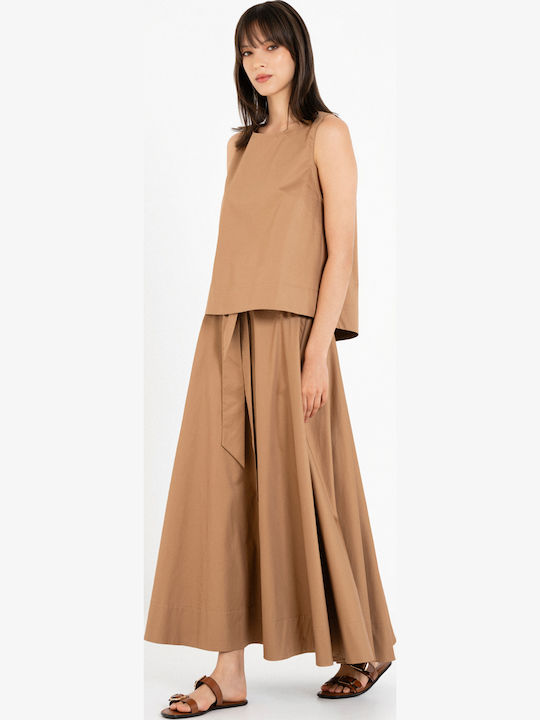 Maxi Skirt Camel