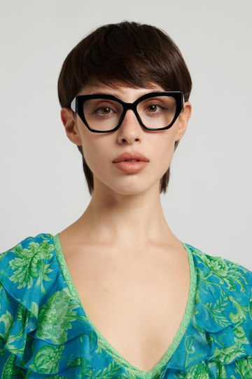 Etro 0125 807 53 Brillengestelle mit Rezept Schwarz