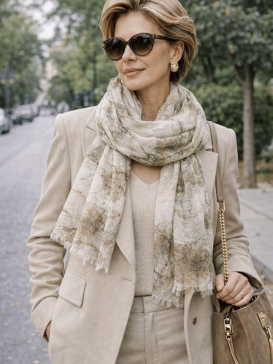 Cham Cham Damen Schal Beige