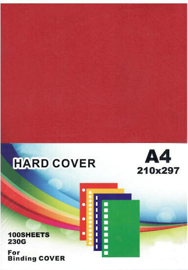 Document Filing Cover A4 Size Textured Cardboard 230g/m² Pack 100 Sheets