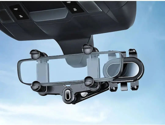 Car Mobile Mount with Adjustable Hooks Black