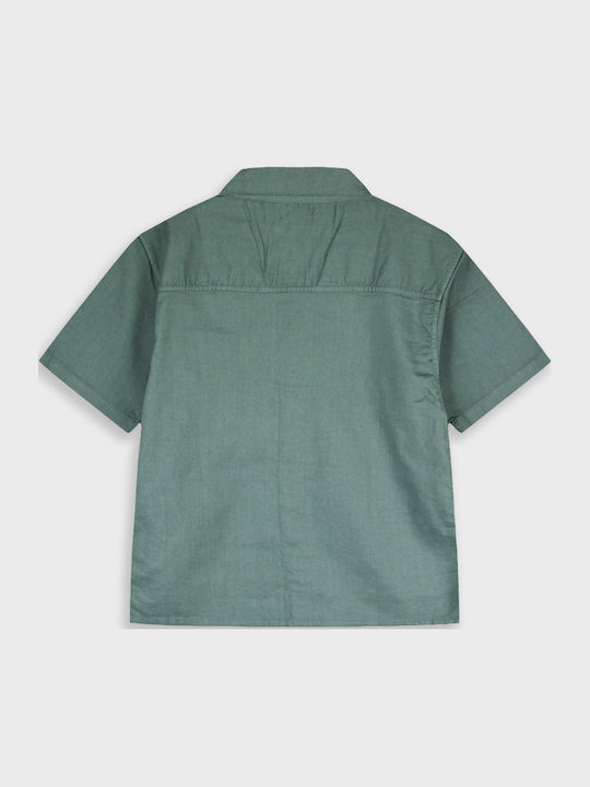 Kids Shirt Long Sleeve Green