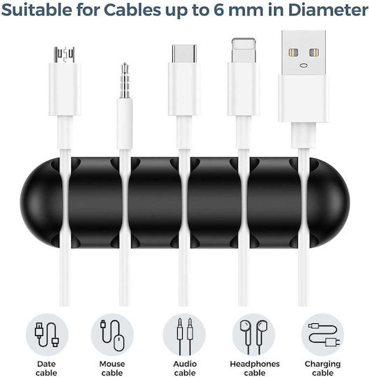 Self-Adhesive Silicone Cable Clips