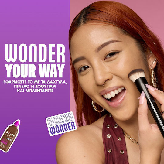 NYX Professional Makeup Make'Em Wonder Liquid Foundation 08 Vanilla 30ml
