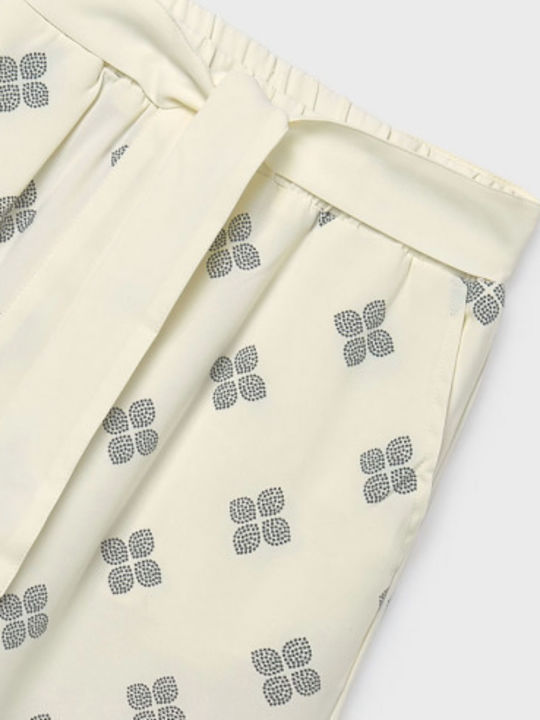 Kinderhose Stoff Beige