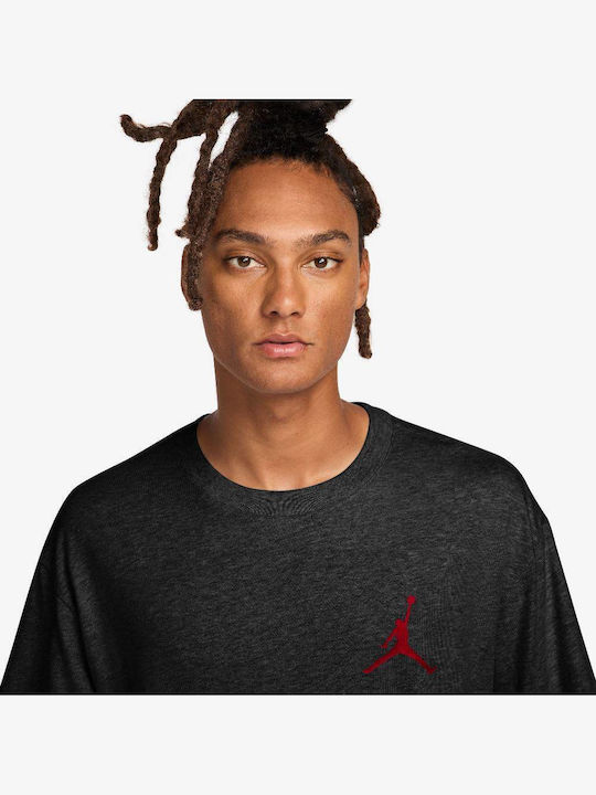 Jumpman Athletic T-shirt Black / Red