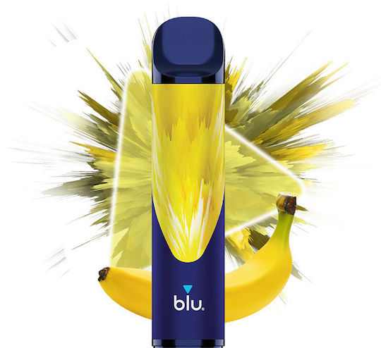 MyBlu Ηλεκτρονικό Τσιγάρο μιας Χρήσης 1000 Εισπνοών Banana Ice 2ml 20mg Μπλε
