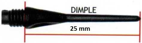 Master Dimple Soft 2ba Dart Tips 50 Pcs