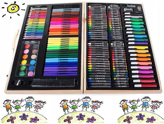Verk Group Painting Set Wooden 47x31cm 180pcs